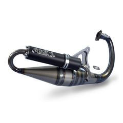 POLINI Team 4 Full Exhaust System - Black Aluminium Yamaha