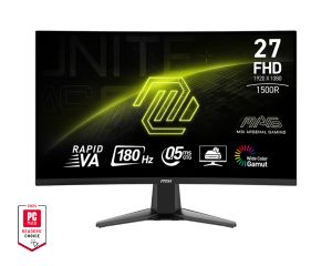 MSI MONITOR GAMING MAG 27C6F, CURVED VA FHD, 27", 16:9, 250CD/M2, 3000:1, 0,5MS, 180Hz, 1920x1080, 2xHDMI/ 1xDP/ HP OUT, BLACK, 3YW.