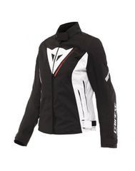 Dainese Veloce Lady D-Dry Jacket Black/White/Lava Red