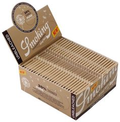 Smoking Χαρτάκια - Thinnest Brown - Ακατέργαστο - King Size Slim 33φ. - 50τεμ.