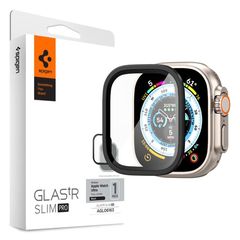 Tempered Glass Spigen Glas.tR Slim Pro Apple Watch Ultra 49mm Μαύρο (1 τεμ.)