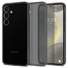 Θήκη TPU Spigen Liquid Crystal Samsung S921B Galaxy S24 5G Διάφανο-Γκρι