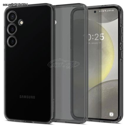 Θήκη TPU Spigen Liquid Crystal Samsung S921B Galaxy S24 5G Διάφανο-Γκρι