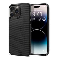 Θήκη Soft TPU Spigen Liquid Air Apple iPhone 15 Pro Μαύρο