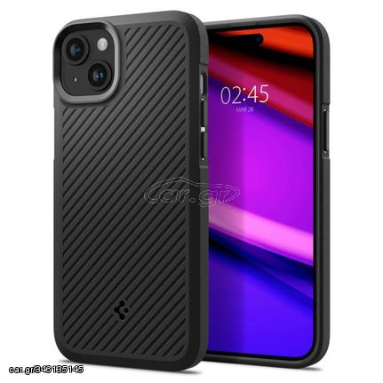 Θήκη Soft TPU Spigen Core Armor Apple iPhone 15 Μαύρο