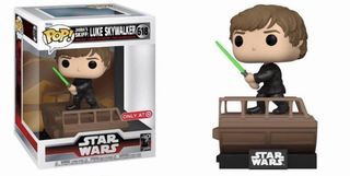 Funko Pop! Deluxe Disney Star Wars: Return of the Jedi: Jabbas Skif: Luke Skywalker (Special Edition) #618 Bobble-Head Vinyl Figure