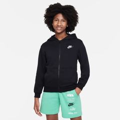 Nike Ζακέτα Φούτερ Fleece CLUB Μαύρη FD3017-010