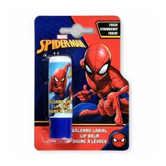 Lorenay Spiderman Lip Balm Ενυδατικό Βάλσαμο Χειλιών με Γεύση Φράουλα 4gr