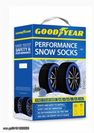 Goodyear XXL Αντιολισθητικές Χιονοκουβέρτες για Επιβατικό Αυτοκίνητο 2τμχ (GOODYEAR) - 2774