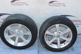 Ζάντες  Αλουμινίου  SMART FOR TWO (451) (2006-2013)     175/55R15   5JX15H2 ET34   195/50R15   6,5JX15H2  ET34,5   3μπ --- 4 τεμ