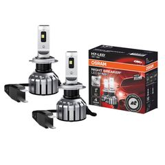 Λάμπες Led H7 Osram 12Volt 16Watt Night Breaker Gen 2 +230% 6000k 64210DWNBG2-2HFB 2 Τεμάχια