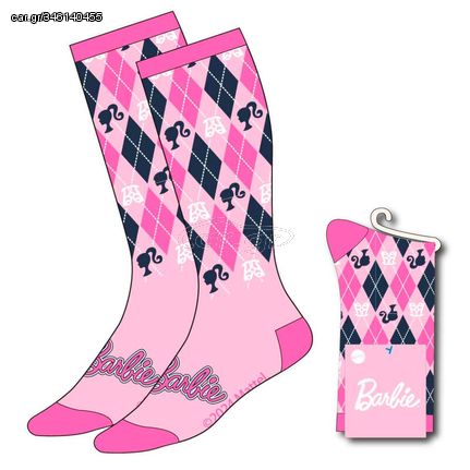 Barbie adult socks