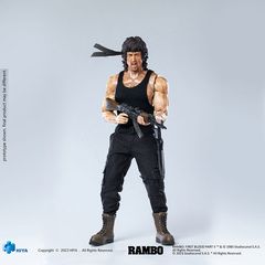 First Blood II Exquisite Super Series  Actionfigur 1/12 First Blood II John Rambo 16 cm - Severely damaged packaging