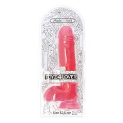 Spartaco transparent Pink Dildo-thumb-6