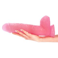 Spartaco transparent Pink Dildo-thumb-4