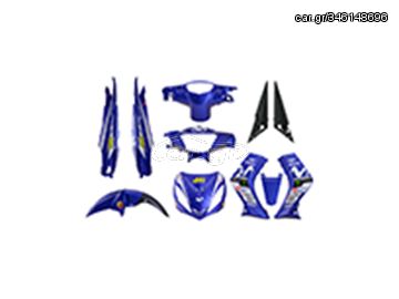 ΚΟΥΣΤΟΥΜΙ ΣΕΤ ΠΛΑΣΤΙΚΑ (KIT) YAMAHA CRYPTON X 135 MOVISTAR MONSTER BLUE (ΚΣ)