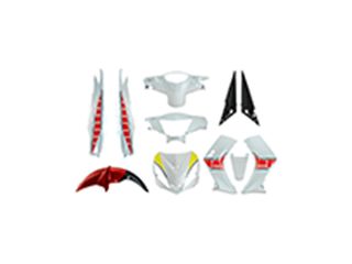 ΚΟΥΣΤΟΥΜΙ ΣΕΤ ΠΛΑΣΤΙΚΑ (KIT) YAMAHA CRYPTON X 135 60TH ΕΠΕΤΕΙΟΣ YAMAHA WHITE-RED (ΚΣ)