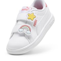 PUMA Kid's Smash 3.0 Badges V Inf Sneakers | 397287-01 Παιδικό Παπούτσι