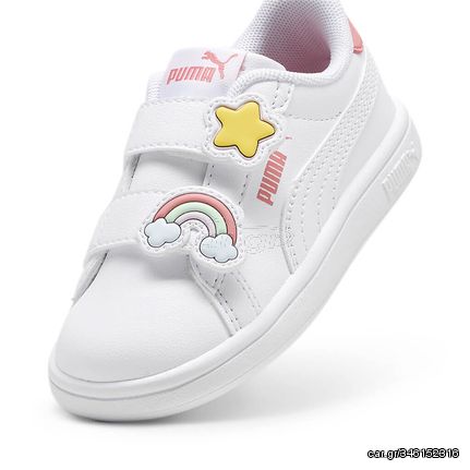 PUMA Kid's Smash 3.0 Badges V Inf Sneakers | 397287-01 Παιδικό Παπούτσι