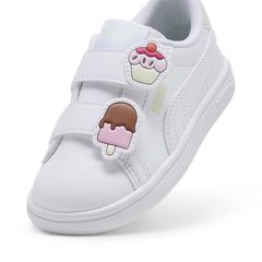 PUMA Kid's Smash 3.0 Badges V Inf Sneakers | 397287-02 Παιδικό Παπούτσι