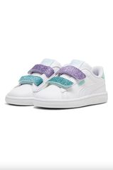 PUMA Kid's Smash 3.0 Owl Glitter Velcro V Inf Sneakers | 395610-03 Παιδικό Παπούτσι