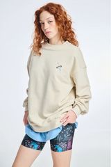 PCP Woman Crewneck with Silkprint Abstract | PCP Γυναικειο Φουτερ με μεταξοτυπια