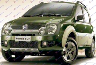 ΔΙΧΤΥ ΠΡΟΦΥΛΑΚΤΗΡΑ ΕΜΠΡΟΣ ΜΕΣΑΙΟ (CROSS) (Γ) - FIAT PANDA,2003-2014 040004805