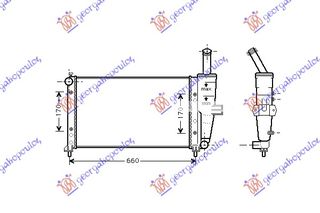 ΨΥΓ1.2 8V-16V-02(58x31,6)+/-AC ΤΥΠ.MΑREL - FIAT PUNTO,1999-2003 036806330