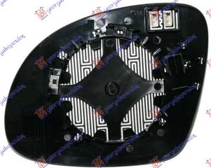 ΚΡΥΣΤΑΛΛΟ ΚΑΘΡΕΦΤΗ ΘΕΡΜΑΙΝ (CONVEX GLASS) - VW TIGUAN,2007-2011 035307601