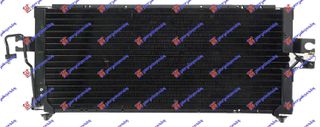 ΨΥΓΕΙΟ A/C ΓΙΑ ΟΛΑ (655x270) (10/15mm) - NISSAN ALMERA (N15) SDN,1998-2000 012906400