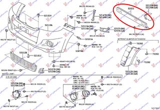 ΤΡΑΒΕΡΣΑ ΠΡΟΦΥΛ. ΕΜΠΡΟΣ - TOYOTA HI-LUX 2WD/4WD,2012-2015