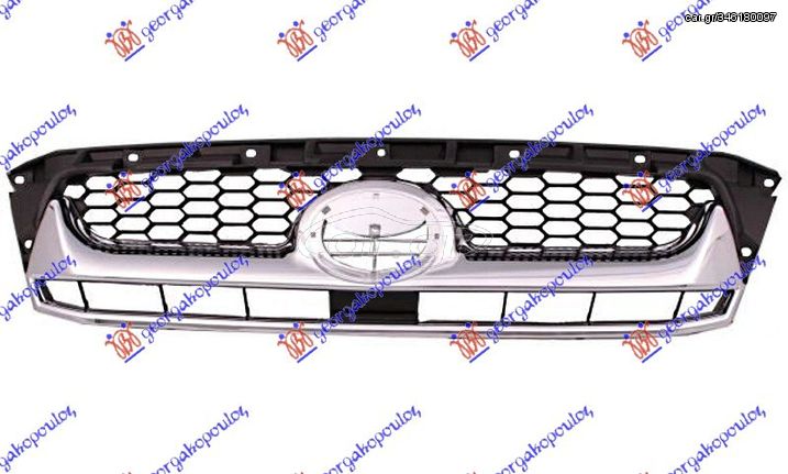 ΜΑΣΚΑ ΧΡΩΜΙΟ (ΧΩΡΙΣ ΑΝΩ ΔΙΑΚΟΣΜΗΤΙΚΟ) - TOYOTA HI-LUX 2WD/4WD,2009-2012