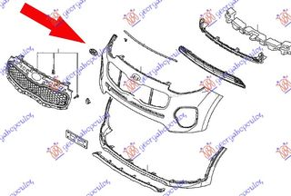 ΠΡΟΦΥΛΑΚΤΗΡΑΣ ΕΜΠΡΟΣ (Γ) - KIA SPORTAGE,2015-2018