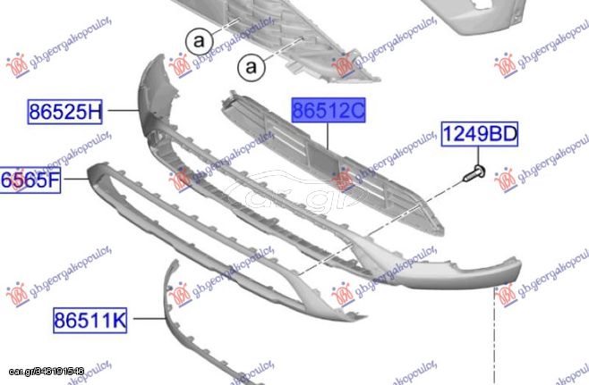 ΔΙΧΤΥ ΠΡΟΦΥΛΑΚΤΗΡΑ ΕΜΠΡΟΣ (Γ) - HYUNDAI BAYON,2021-*