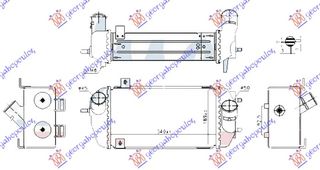 ΨΥΓΕΙΟ INTERCOOLER 1.6 GDi TURBO ΒΕΝΖΙΝΗ (340x190x90) - HYUNDAI TUCSON,2015-2018