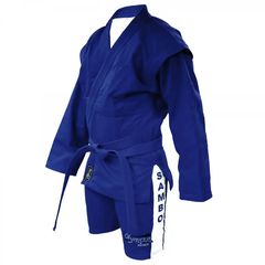 Sambo Στολή Olympus GRIP Μπλε-thumb-4
