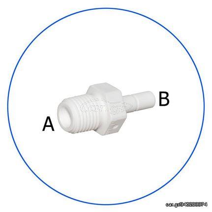 Σύνδεσμος Ασφαλείας Ευθείας in-line AQ-A4SA4-W