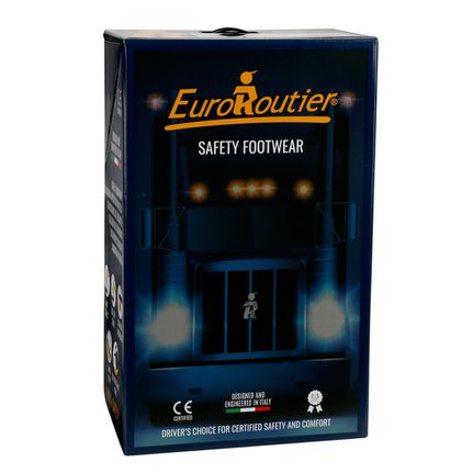 EUROROUTIER Πιστοποιημένα Παπούτσια Ασφαλείας Εργασίας σε στυλ Σαμπό Premium Tucson από την Euroroutier σε μέγεθος EU42/UK8 σε Καφέ Χρώμα και Λουράκι Αστραγάλου L.ERPTBR42-thumb-13