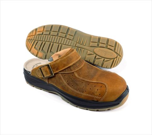 EUROROUTIER Πιστοποιημένα Παπούτσια Ασφαλείας Εργασίας σε στυλ Σαμπό Premium Tucson από την Euroroutier σε μέγεθος EU42/UK8 σε Καφέ Χρώμα και Λουράκι Αστραγάλου L.ERPTBR42-thumb-10