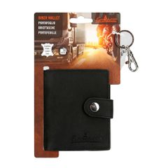 ΠΟΡΤΟΦΟΛΙ ΔΕΡΜΑΤΙΝΟ ΓΙΑ ΚΑΡΤΕΣ & ΧΡΗΜΑΤΑ BIKER WALLET ME 45cm ΑΛΥΣΙΔΑ RFID ΠΡΟΣΤΑΣΙΑ ΣΕ ΜΑΥΡΟ ΧΡΩΜΑ LAMPA - 1 Τεμ.-thumb-4