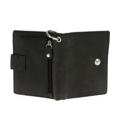 ΠΟΡΤΟΦΟΛΙ ΔΕΡΜΑΤΙΝΟ ΓΙΑ ΚΑΡΤΕΣ & ΧΡΗΜΑΤΑ BIKER WALLET ME 45cm ΑΛΥΣΙΔΑ RFID ΠΡΟΣΤΑΣΙΑ ΣΕ ΜΑΥΡΟ ΧΡΩΜΑ LAMPA - 1 Τεμ.-thumb-2