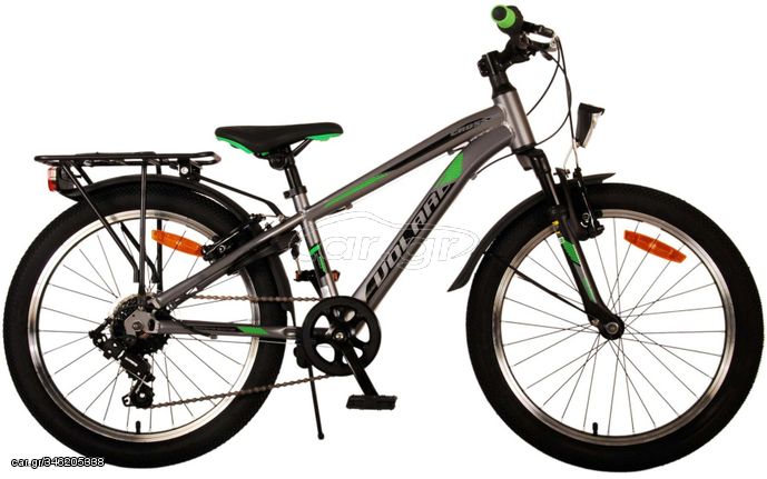 Cross 20 Inch 27 cm Boys 6SP Rim Brakes Grey/Black