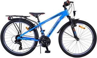 Cross 24 Inch 31,75 cm Boys 18SP Rim Brakes Blue/Black