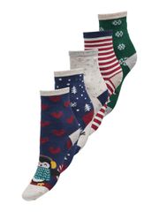 Only Christmas Γυναικείες Κάλτσες 5-Pack 15302304