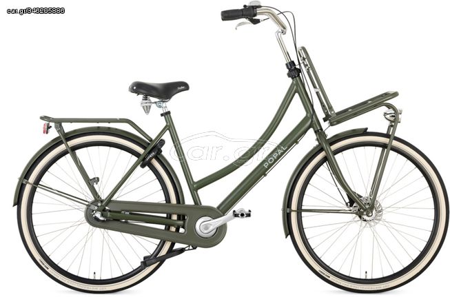 Daily Dutch Prestige 28 Inch 53 cm Women 3SP Coaster Brake Army Green