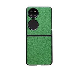 For Huawei P50 Gradient Color Glitter Shockproof Protective Phone Case(Green)