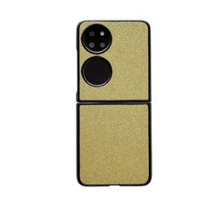 For Huawei P50 Gradient Color Glitter Shockproof Protective Phone Case(Gold)