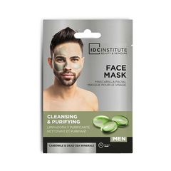 IDC Institute Cleaning & Purifying Mask for Men Μάσκα Καθαρισμού & Αφαίρεσης της Λιπαρότητας για Άντρες 15gr