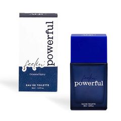 AQC Feeling Powerful Woody Floral EDT for Men Ξυλώδες Λουλουδένιο Άρωμα 30ml