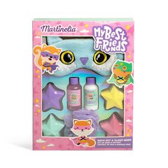 Martinelia My Best Friends Bath Set & Sleeping Mask Owl Παιδικό Σετ Μπάνιου & Περιποίησης 24 x 32.5 x 4.5cm